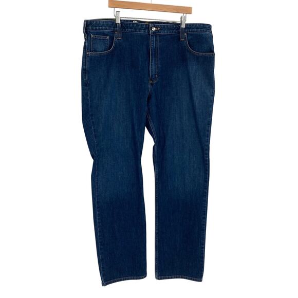 Carhartt Force Extreme Relaxed Fit Dark Blue Jeans Men’s 42x34 Work Casual - Picture 1 of 11